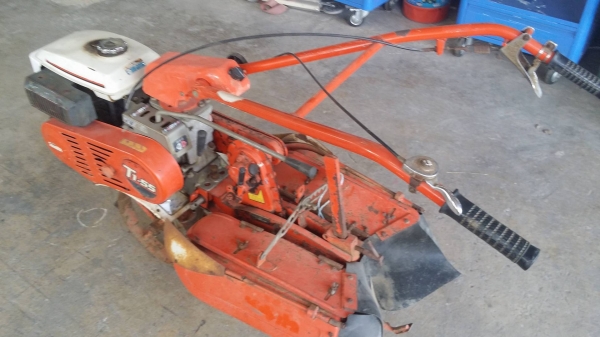 รถไถเดินตาม KUBOTA  รุ่น T1-55 ขนาด 5 แรง เก่าญี่ปุ่น   เครื่องยนต์ติดง่าย