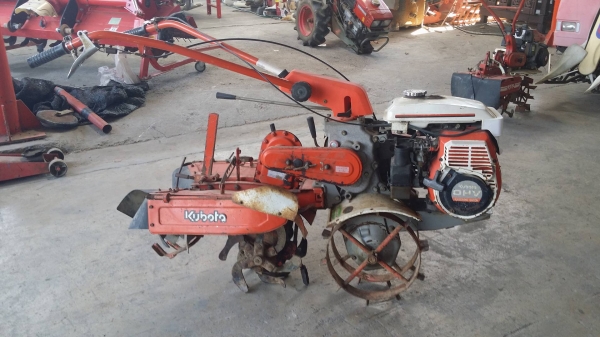 รถไถเดินตาม KUBOTA  รุ่น T1-55 ขนาด 5 แรง เก่าญี่ปุ่น   เครื่องยนต์ติดง่าย