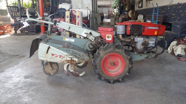 รถไถเดินตาม YANMAR รุ่น YHC800 ขนาด 8 แรง เก่าญี่ปุ่น เครื่องยนต์ดีเซล