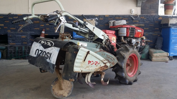 รถไถเดินตาม YANMAR รุ่น YHC800 ขนาด 8 แรง เก่าญี่ปุ่น เครื่องยนต์ดีเซล