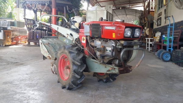 รถไถเดินตาม YANMAR รุ่น YHC800 ขนาด 8 แรง เก่าญี่ปุ่น เครื่องยนต์ดีเซล