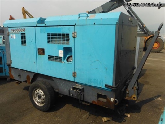 ปั้มลม Airman PDS390S เก่าญี่ปุ่นไม่เคยใช้ในไทย 100\% ลม 7-8 บาร์ สภาพสวย เครื่องแน่น สกรูแน่น ไม่ถูกใจไม่ต้องเอาไป สอบถาม 062-709-1748 ธีรเทพ