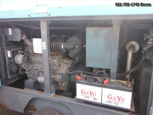 ปั้มลม Airman PDS390S เก่าญี่ปุ่นไม่เคยใช้ในไทย 100\% ลม 7-8 บาร์ สภาพสวย เครื่องแน่น สกรูแน่น ไม่ถูกใจไม่ต้องเอาไป สอบถาม 062-709-1748 ธีรเทพ