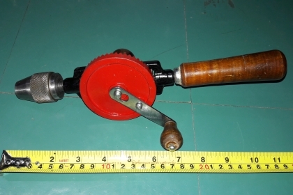 ขายสว่านมือหมุนตราเพชรงานเก่าเก็บ