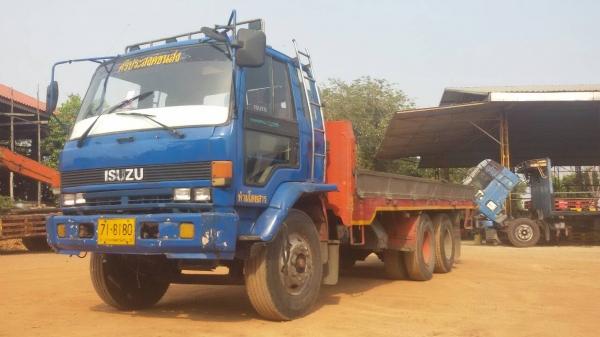 ขายด่วน10ล้อ ISUZU ROCKY 195 พร้อมใช้รถประกอบจิฟฟี่พาวเวอร์ภาษีไม่ขาดเอกสารพร้อม