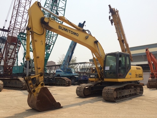 SUMITOMO SH200-5 แทรค70 ปี2010 นำเข้าจากญี่ปุ่นครับ SUMITOMO SH200-5 แทรค70 ปี2010 นำเข้าจากญี่ปุ่นครับ