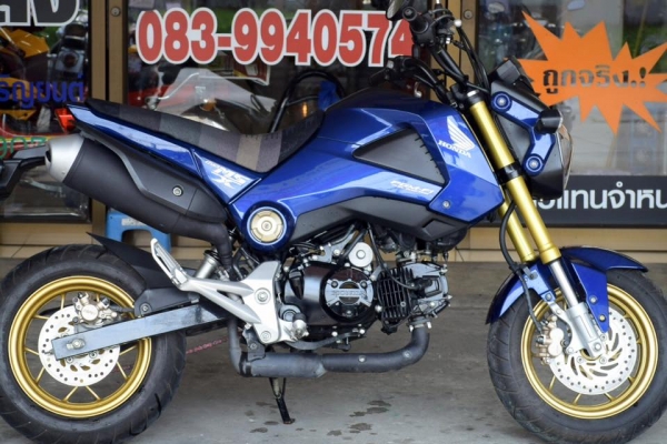 ขาย Honda Msx สีน้ำเงิน ปี 57 สภาพป้ายแดง ราคา เบา ๆ
