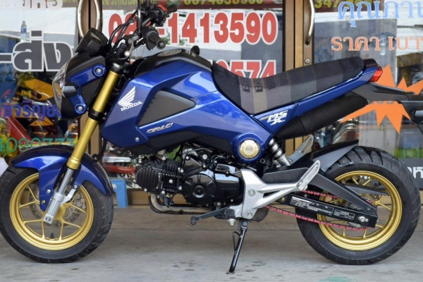 ขาย Honda Msx สีน้ำเงิน ปี 57 สภาพป้ายแดง ราคา เบา ๆ