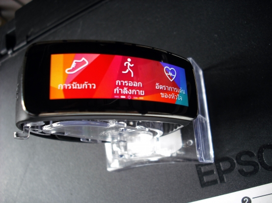 SAMAUNG GEAR FIT นาฬิกาอัจฉริยะ SAMAUNG GEAR FIT นาฬิกาอัจฉริยะ