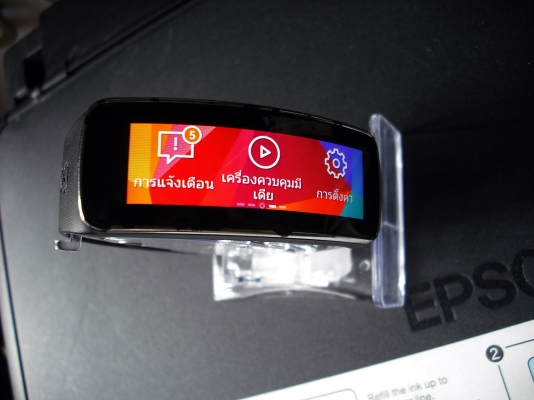 SAMAUNG GEAR FIT นาฬิกาอัจฉริยะ SAMAUNG GEAR FIT นาฬิกาอัจฉริยะ