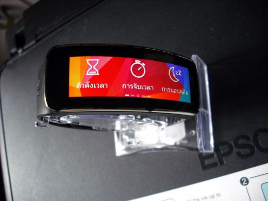 SAMAUNG GEAR FIT นาฬิกาอัจฉริยะ SAMAUNG GEAR FIT นาฬิกาอัจฉริยะ