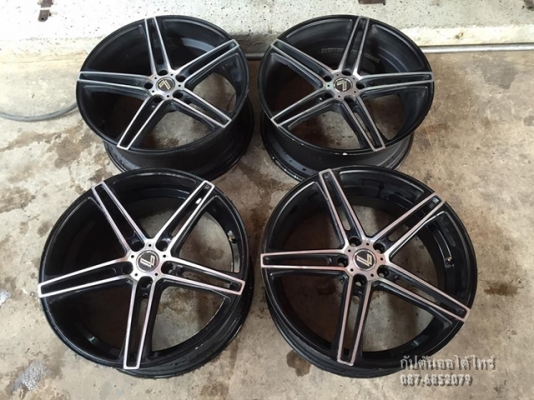 ล้อมือสอง Lenso Conqusta 6 ขอบ20 5รู114 กว้าง8.5 ออฟ45