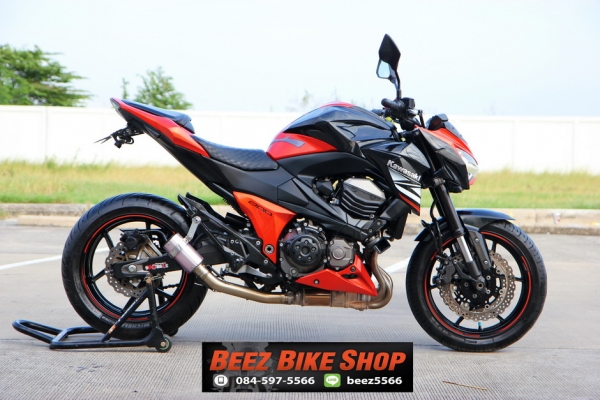 << ดาวน์ 48,000>> ขาย Kawasaki Z800 รุ่นปี 2013 สภาพสวย ท่อแต่ง ทะเบียนพร้อมโอน