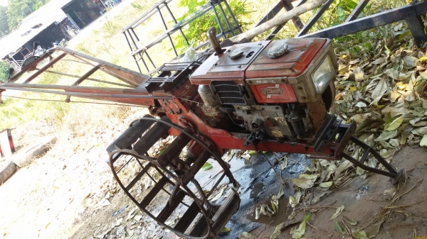 รถไถนาเดินตามยันม่า8.5แรงพร้อมหาง