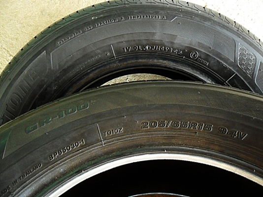 ยางกระบะ-เก๋ง15 บริดสโตน205-65-R15 ลงพื้นกลางปี15 ยางกระบะ-เก๋ง15 บริดสโตน205-65-R15 ลงพื้นกลางปี15