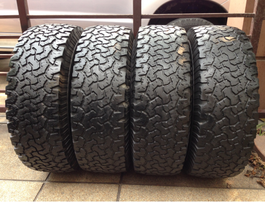 ยาง All BF Goodrich 265 75 16 ดอกสวย ไม่มีปะ พร้อมใช้งาน ราคาไม่แพง