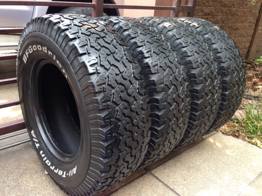 ยาง All BF Goodrich 265 75 16 ดอกสวย ไม่มีปะ พร้อมใช้งาน ราคาไม่แพง