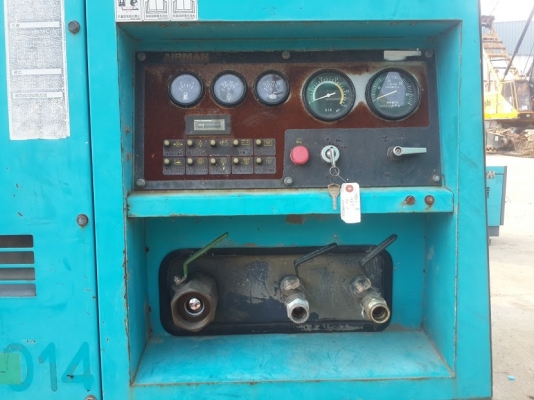 จำเป็นต้องมีสำหรับแล้งนี้ ปั๊มลม Airman PDA750S #74-4030125 ปั๊มลม 13 บาร์ เหมาะกับการเจาะบาดาล