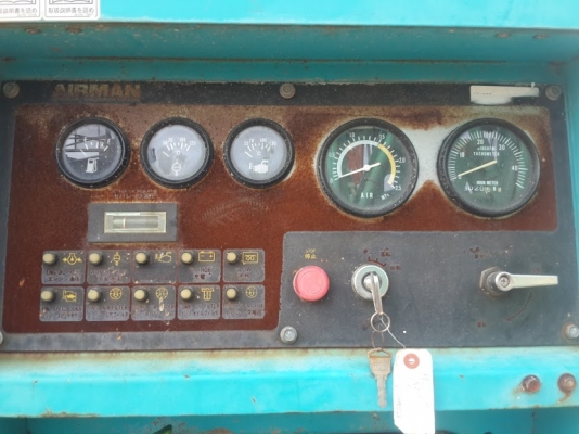 จำเป็นต้องมีสำหรับแล้งนี้ ปั๊มลม Airman PDA750S #74-4030125 ปั๊มลม 13 บาร์ เหมาะกับการเจาะบาดาล