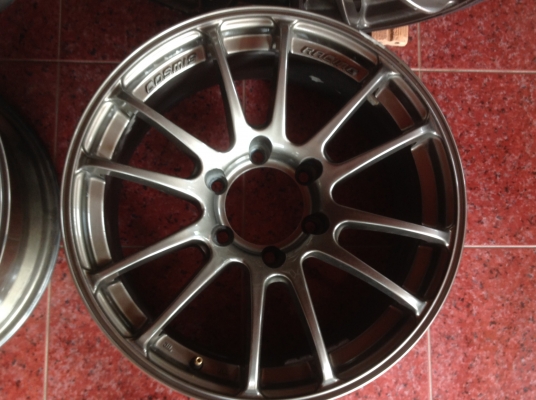 ขายล้อแม็คแท้ขอบ18 " 6รู 1ชุด สีน้ำตาล