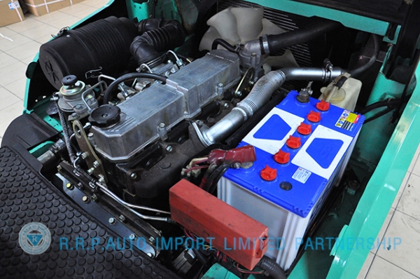 ขายรถโฟล์คลิฟท์มือสอง MITSUBISHI  รุ่น KFD25T  ราคา 375,000 บาท นำเข้าจากประเทศญี่ปุ่น 100\% ไม่เคยใช้งานในประเทศไทย