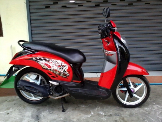 ขายScoopy i หัวฉีด ปี54 ล้อแม็ก เครื่องปกติดี