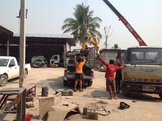 เครนมือสอง TjADANO 3 ปอก 2 ชัก  ใช้งานทุกวัน สภาพปกติ