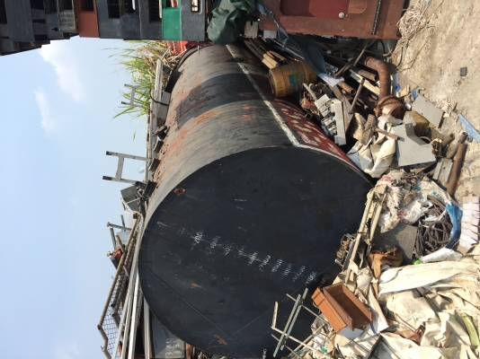 ขายถังน้ำมัน20000ลิตรพร้อมน้ำมันเตาเกินครึ่งถังหนัก5ตันกว่า