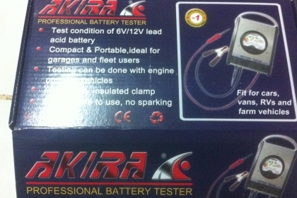 เครื่องตรวจเช็ดแบตเตอรี่การประจุไฟ การเก็บรักษาแรงดันไฟในแบตเตอรี แสดงการทำงานเป็นช่วงของสีต่างๆที่เข็มชี้