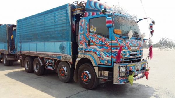 ขายดาวน์เปลียนสัญญา รถสิบล้อ ISUZU Deca FXZ 360 ปี56 ดั้มมิเนียมพืชไร่ชุดใหญ่