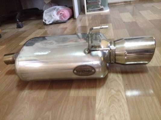 ขายท่อVeilside jasma051 สภาพok ขนาดใส้2.5นิ้ว ใส้ตรง พักกลางยาว12นิ้ว ปลายปากยาว6นิ้ว ปากปลายท่อกว้าง4.5นิ้ว ราคา2000บาท โทร0924462525โส กทม