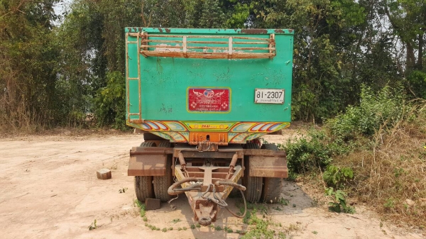 ขาย ลูกพ่วงดั้ม 2 เพลา ยาว 6.20 เมตร อู่ไทยเทรลเลอร์ แผงข้างมิเนียม ทะเบียนพร้อมโอนครับ