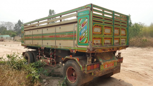 ขาย ลูกพ่วงดั้ม 2 เพลา ยาว 6.20 เมตร อู่ไทยเทรลเลอร์ แผงข้างมิเนียม ทะเบียนพร้อมโอนครับ