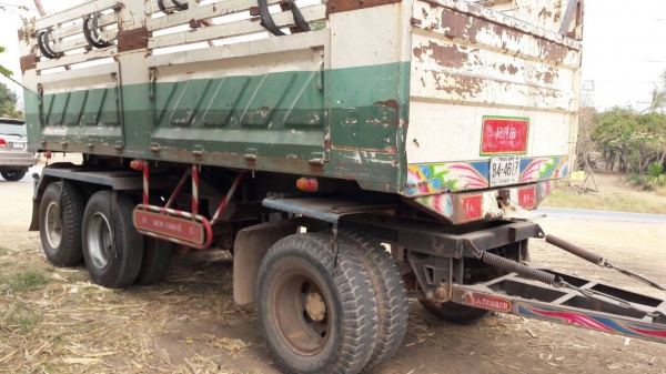 ขาย ลูกพ่วงดั้ม 3 คาน ยาว 6.50 เมตร อู่ เอส เอ เทรลเลอร์ ทะเบียนพร้อมโอนครับ