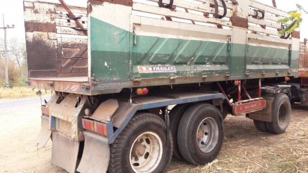 ขาย ลูกพ่วงดั้ม 3 คาน ยาว 6.50 เมตร อู่ เอส เอ เทรลเลอร์ ทะเบียนพร้อมโอนครับ