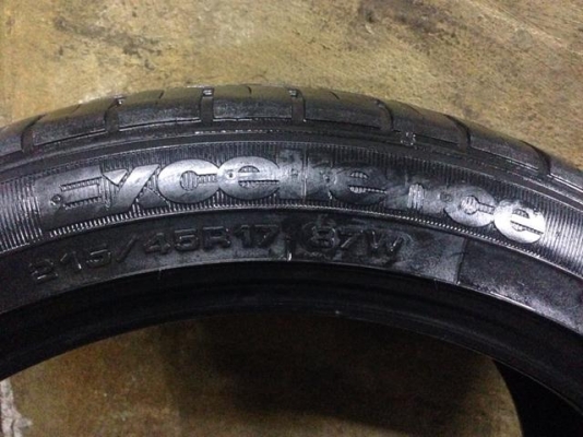 ยาง 215-45-17 Good Year excellence ปี14