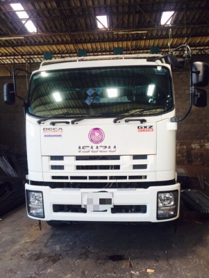 เจ้าของเอากลับแค่ 1 ล้าน...22ล้อบรรทุกติดเครน5ตัน....360แรงISUZU+หางพ่วงบรรทุกของยาว3คาน ยืดหดได้(หางสาหรี่) ปี57 ไมล์แค่2หมื่นโล