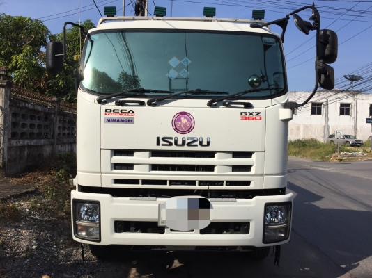 เจ้าของเอากลับแค่ 1 ล้าน...22ล้อบรรทุกติดเครน5ตัน....360แรงISUZU+หางพ่วงบรรทุกของยาว3คาน ยืดหดได้(หางสาหรี่) ปี57 ไมล์แค่2หมื่นโล