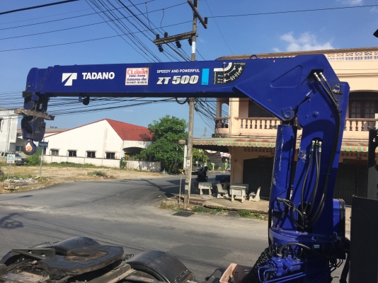 เจ้าของเอากลับแค่ 1 ล้าน...22ล้อบรรทุกติดเครน5ตัน....360แรงISUZU+หางพ่วงบรรทุกของยาว3คาน ยืดหดได้(หางสาหรี่) ปี57 ไมล์แค่2หมื่นโล