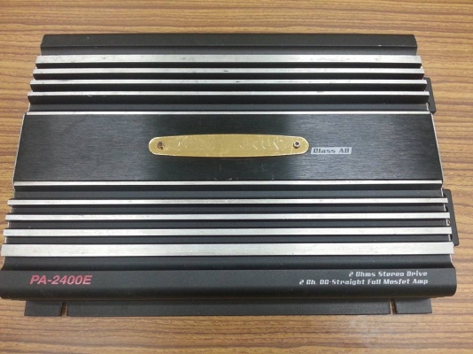 อมป์ 2 แชลแนลคลาสเอบี audiofocus pa-2400 e