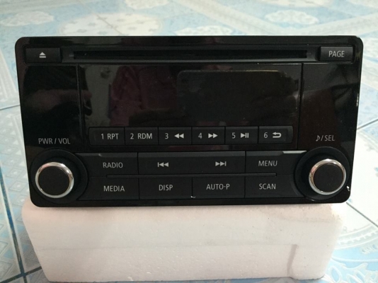 เครื่องเล่น cd mp3 usb ของรถมิตซูบิชิไทรทัน