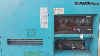 Airman PDSG750S (Hi Pressure) เก่าญี่ปุ่นไม่เคยใช้ในไทย 100\% ลม 12-14 บาร์ สภาพเครื่องสวยๆ สกรูแน่นๆ ใช้ยาวๆ ธีรเทพ 062-709-1748