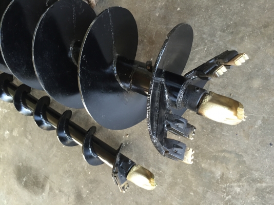 WIN มอเตอร์สว่านเจาะดิน ของใหม่นำเข้า รับประกัน 1 ปี + สว่านหัวทังสเตนคาไบด์ เจาะดีกว่า ท้าให้ลอง!!