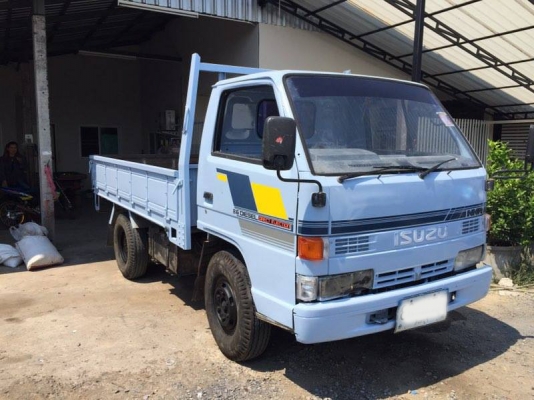 **190,000 บ.ต่อรอง/// 4ล้อกลาง ISUZU NKR-110 4BE1- ไอดีใหญ่ รถประกอบปี40 เครื่อง/เกียร์ เดิม เกียร์สั้น คัสซีสวยเดิม ไม่สาด หัวยกได้ พ.พาวเวอร์ กระบะยาว3.20 ยาง7.50 รถเคลียร์สีใหม่ สวย พร้อมใช้งาน ทะเบียนป้ายใหญ่(ป้ายรถบรรทุก) เล่มครบ **ขาย ISUZU ELF NKR-