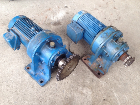 ขายมอเตอร์เกียร์ Cycro drive Sumitomo 2HP. 380V อัตราทด 1:71 สภาพดี วิ่งนิ่ม พร้อมใช้งาน มี 2ตัวครับ
