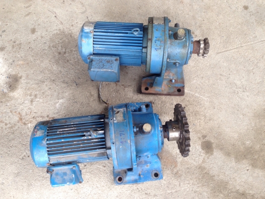 ขายมอเตอร์เกียร์ Cycro drive Sumitomo 2HP. 380V อัตราทด 1:71 สภาพดี วิ่งนิ่ม พร้อมใช้งาน มี 2ตัวครับ