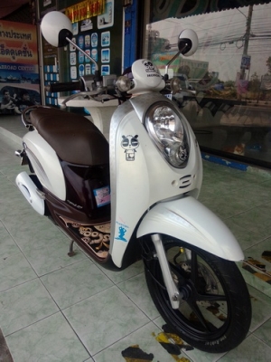 Honda Scoopy-i ลายคลาสสิค (ล้อแม็กซ์) รถปี54 สวยๆเครื่องดี ราคาถูกๆ
