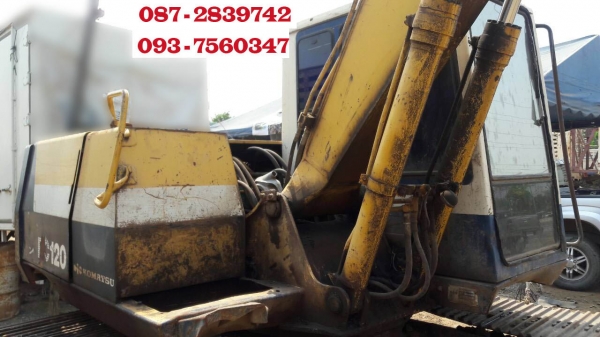 ขายรถแบคโฮ Komatsu.pc 120-5