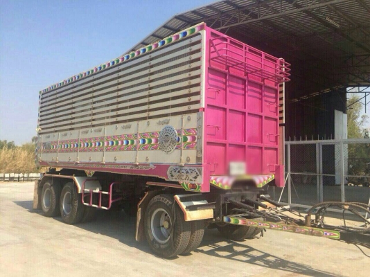 ขายดาวน์ รถสิบล้อพ่วงดั้มพ์แม่ลูก hino 344 ปี57สภาพป้ายแดง วิ่ง 50000กิโล