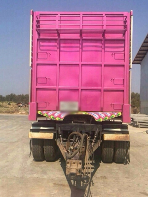 ขายดาวน์ รถสิบล้อพ่วงดั้มพ์แม่ลูก hino 344 ปี57สภาพป้ายแดง วิ่ง 50000กิโล